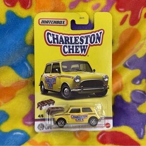 Charleston Chew Matchbox 1964 Austin Mini Cooper Factory Sealed